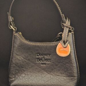 Dooney & Bourke Black Leather Shoulder Bag